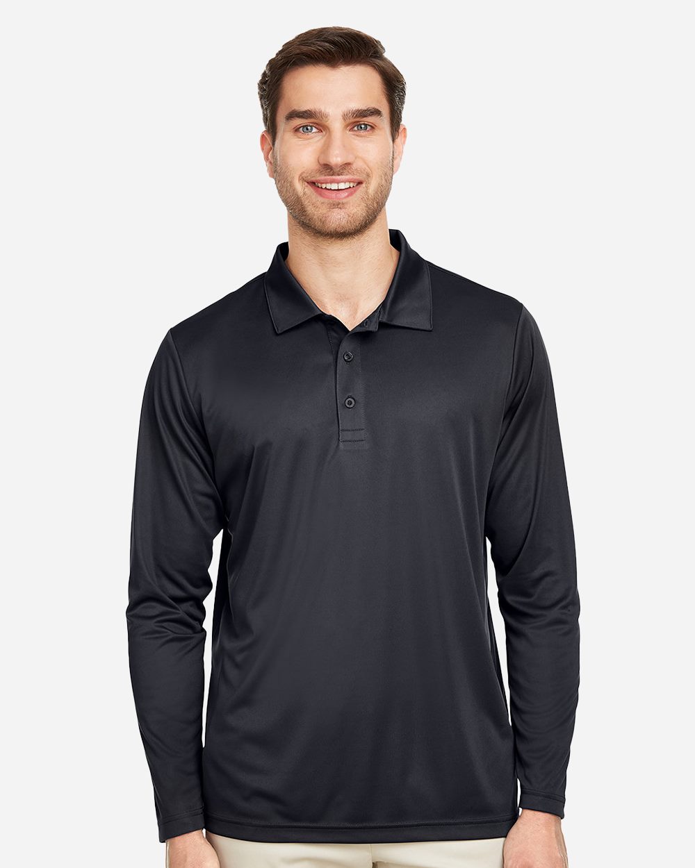 Zone Performance Long Sleeve Polo | USA Decoration