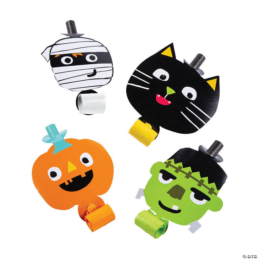 Per Dozen: Ghoul Gang Party Blowouts - 12 Pc. | USA Decoration®