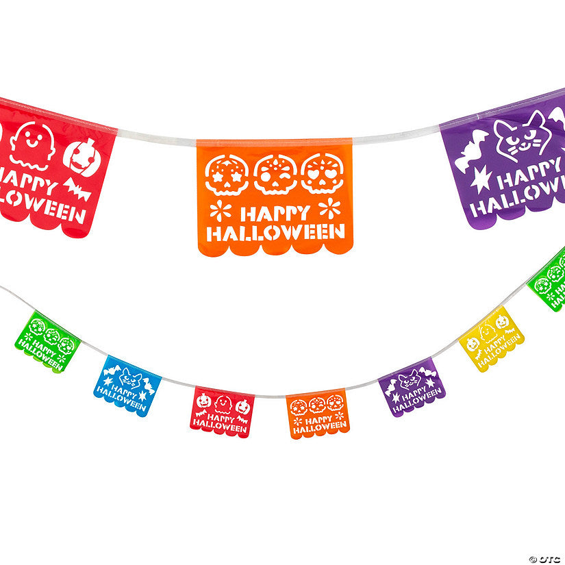 1 Piece(s): Happy Halloween Cutout Banner | USA Decoration®