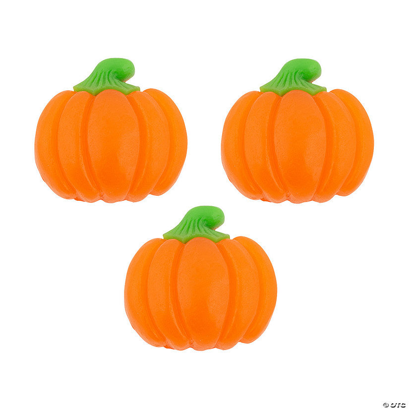 1 lb. Pumpkin-Shaped Orange Fruit Gummy Candy - 38 Pc. | USA Decoration®