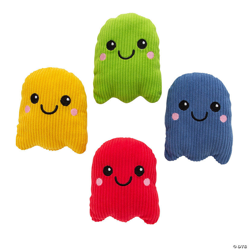 Per Dozen: Corduroy Halloween Stuffed Ghosts - 12 Pc. | USA Decoration®