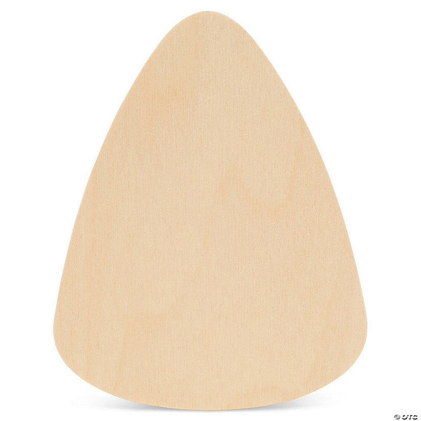 Woodpeckers Crafts, DIY Unfinished Wood 6" Candy Corn Cutouts, Pack of 12