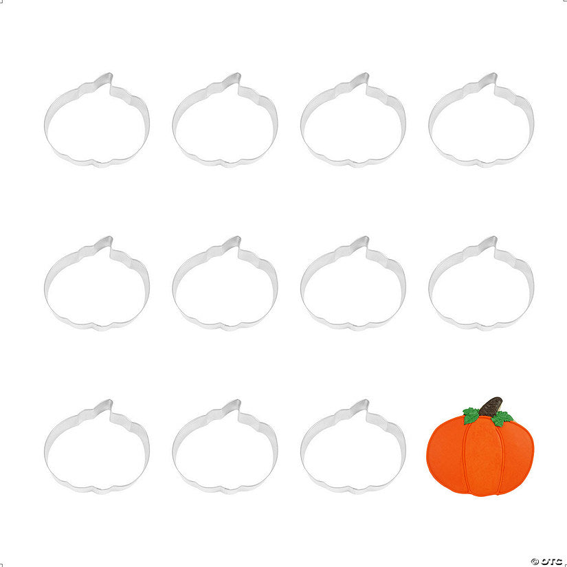 Per Dozen: Pumpkin 5" Cookie Cutters | USA Decoration®