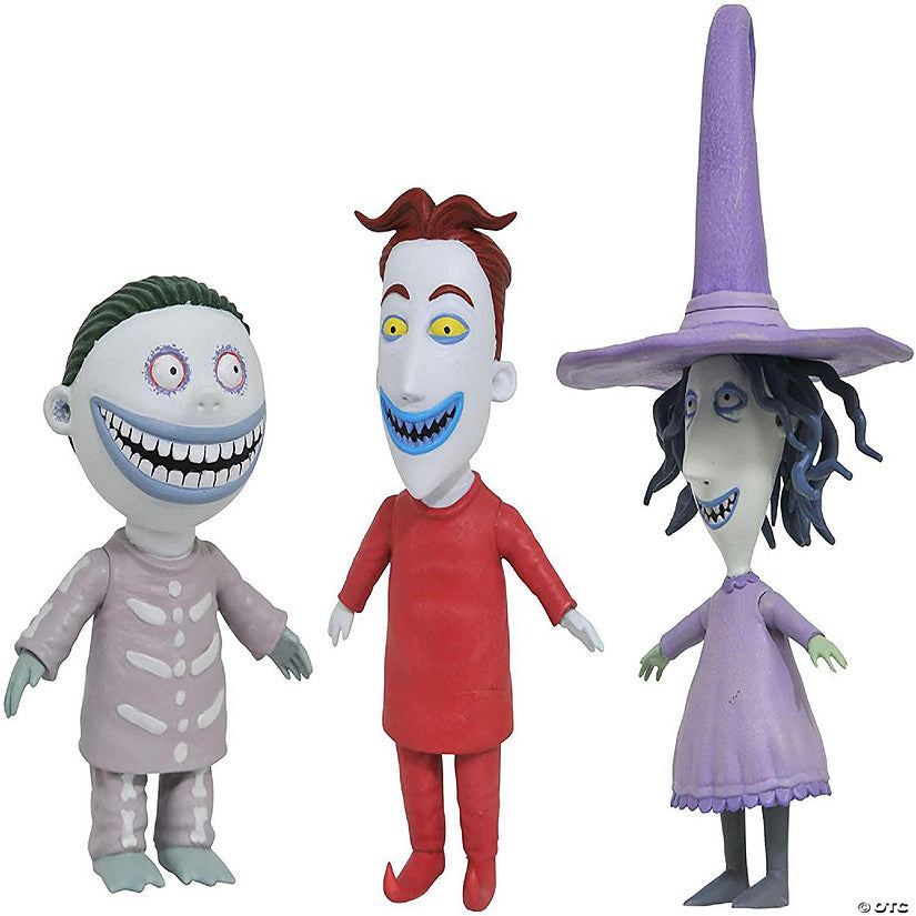 Nightmare Before Christmas Best Of Series 1 Lock Shock Barrel Figures | USA Decoration®