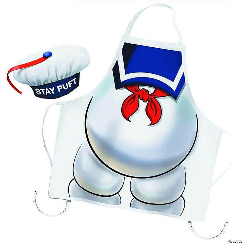 Ghostbusters Stay Puft Apron and Chef Hat | USA Decoration®
