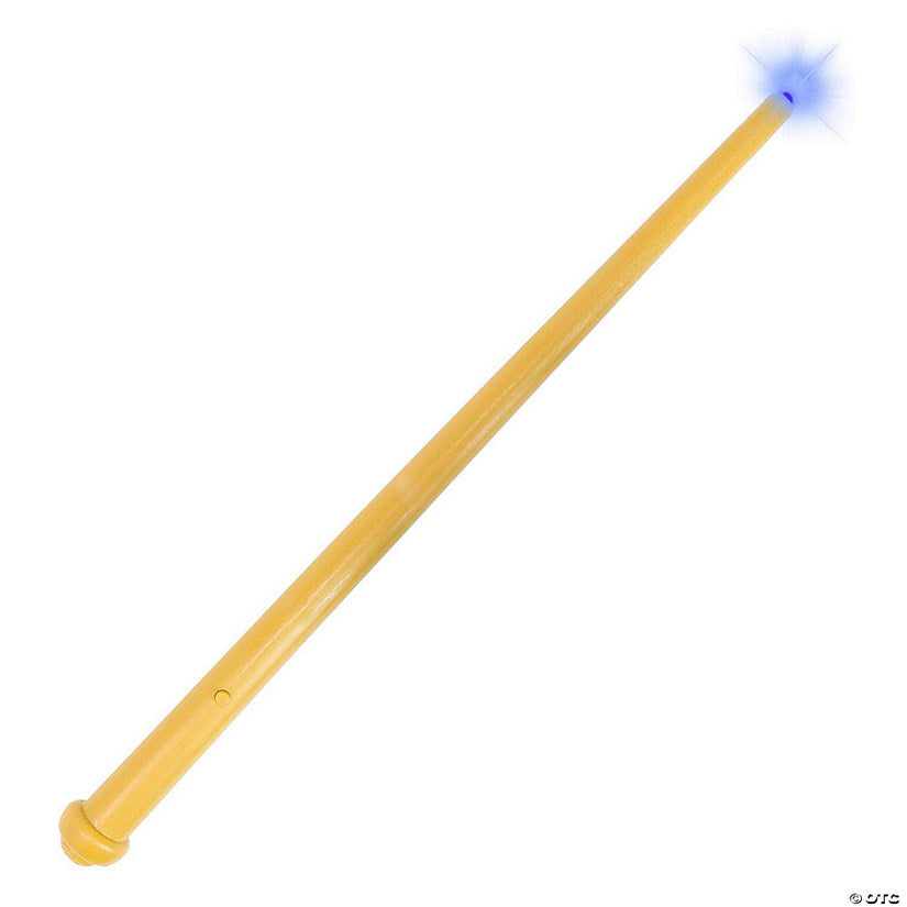 1 Piece(s): Light Up Magic Wand - Pretend Play Witch and Wizard Wand with Lights and Sounds - 1 Piece | USA Decoration®