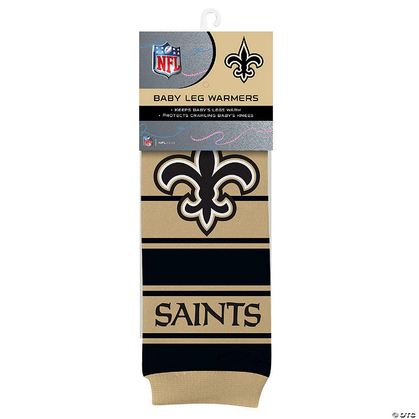 1 Piece(s): New Orleans Saints Baby Leg Warmers | USA Decoration®