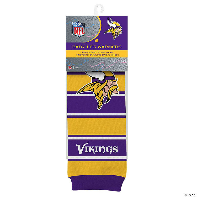 1 Piece(s): Minnesota Vikings Baby Leg Warmers | USA Decoration®