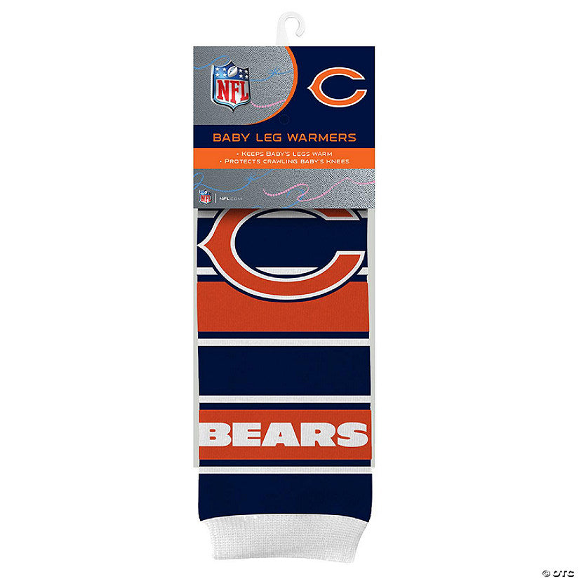 1 Piece(s): Chicago Bears Baby Leg Warmers | USA Decoration®