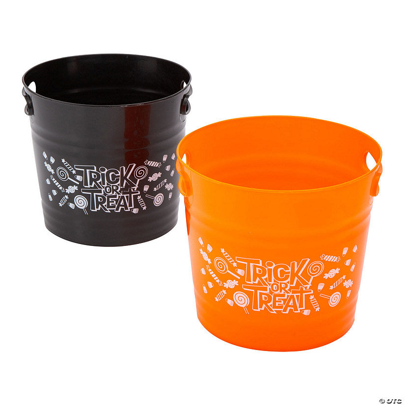 Trick or Treat Candy Bucket Assortment - 4 Pc. halloween