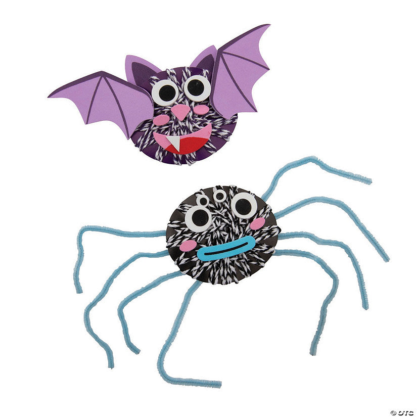 Makes 12: Halloween Characters Baker’s Twine Craft Kit - Makes 12 | USA Decoration®