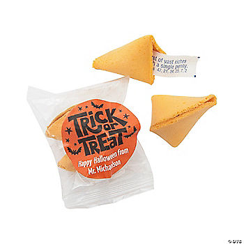 Personalized Halloween Fortune Cookies - 50 Pc. | USA Decoration®