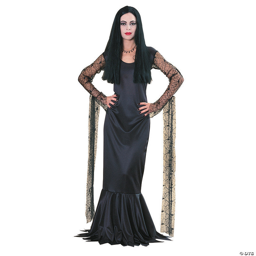 Women's Morticia Addams Family Costume | USA Decoration®