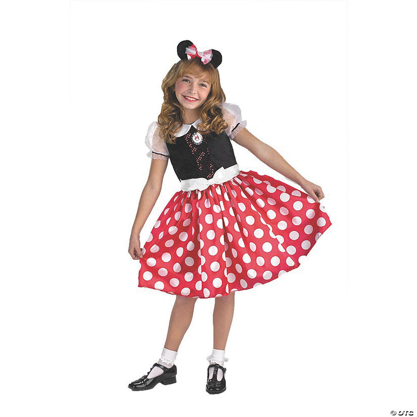 Girl’s Minnie Mouse™ Costume | USA Decoration®