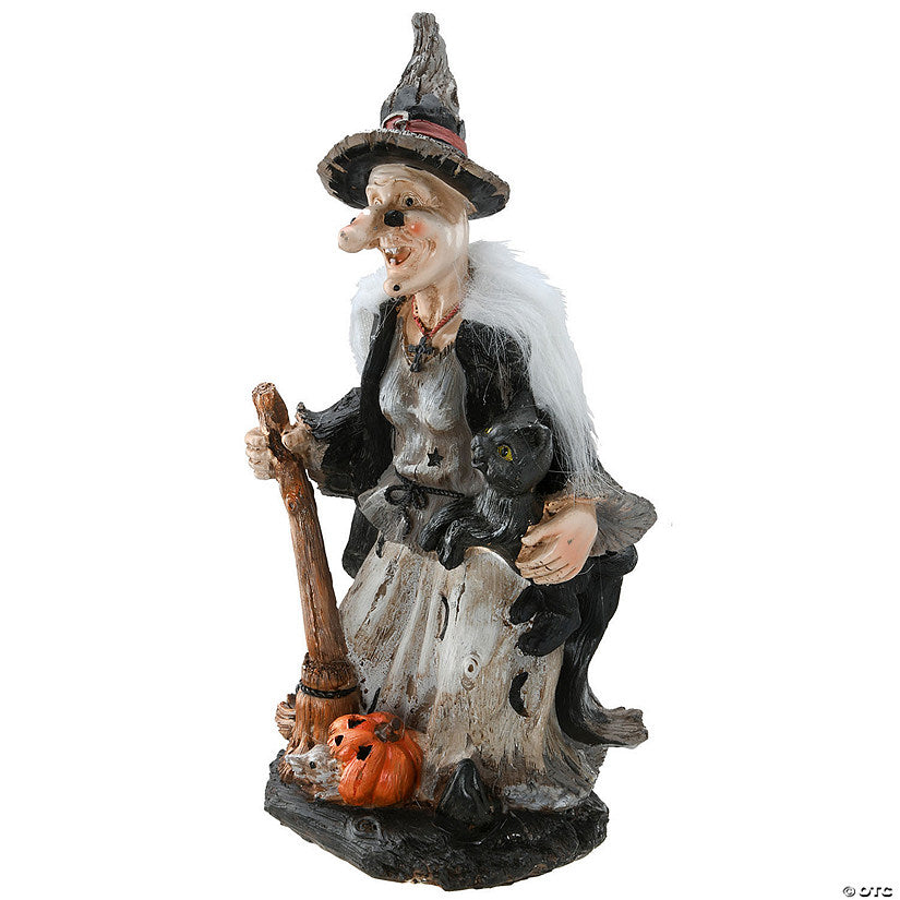 National Tree Company 18 in. Witch Halloween Table Decor | USA Decoration®