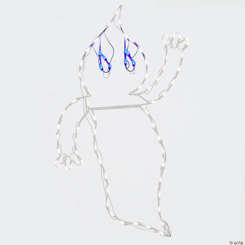 National Tree Company 51 in. Halloween Lighted Waving Ghost Decoration | USA Decoration®