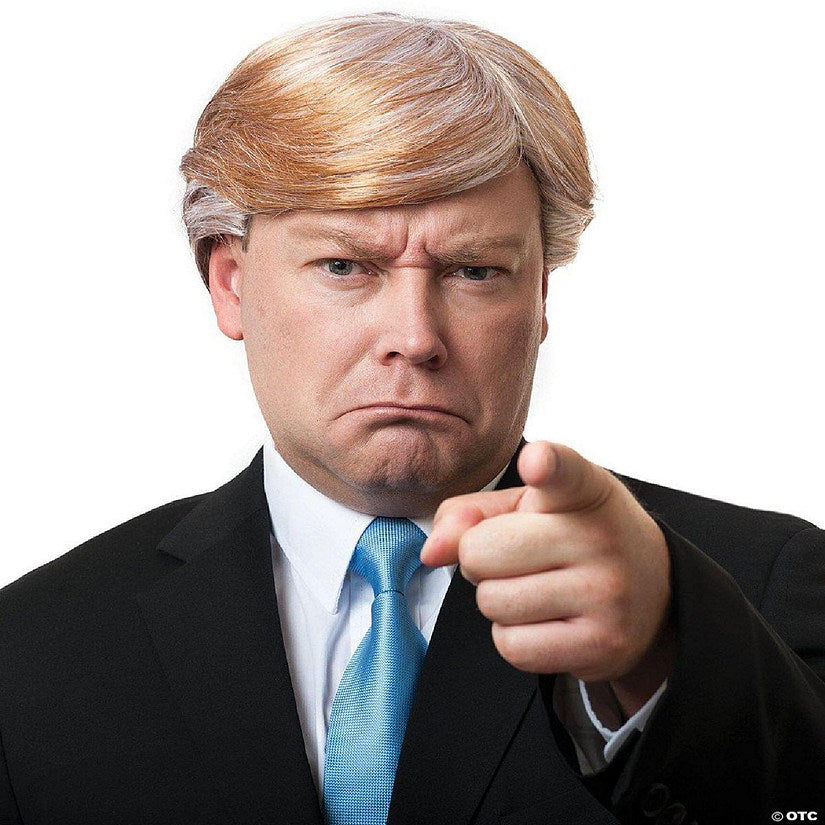 1 Piece(s): Trump Billionaire Adult Costume Wig | USA Decoration®