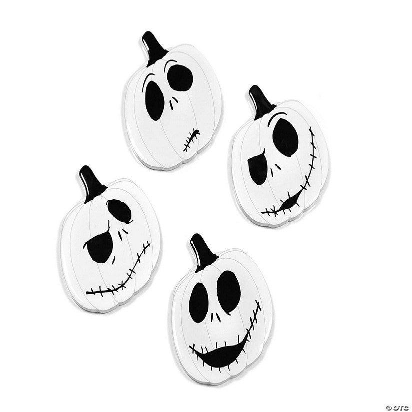 Nightmare Before Christmas Jack Skellington Pumpkin King Drink Coasters 4 Pack | USA Decoration®