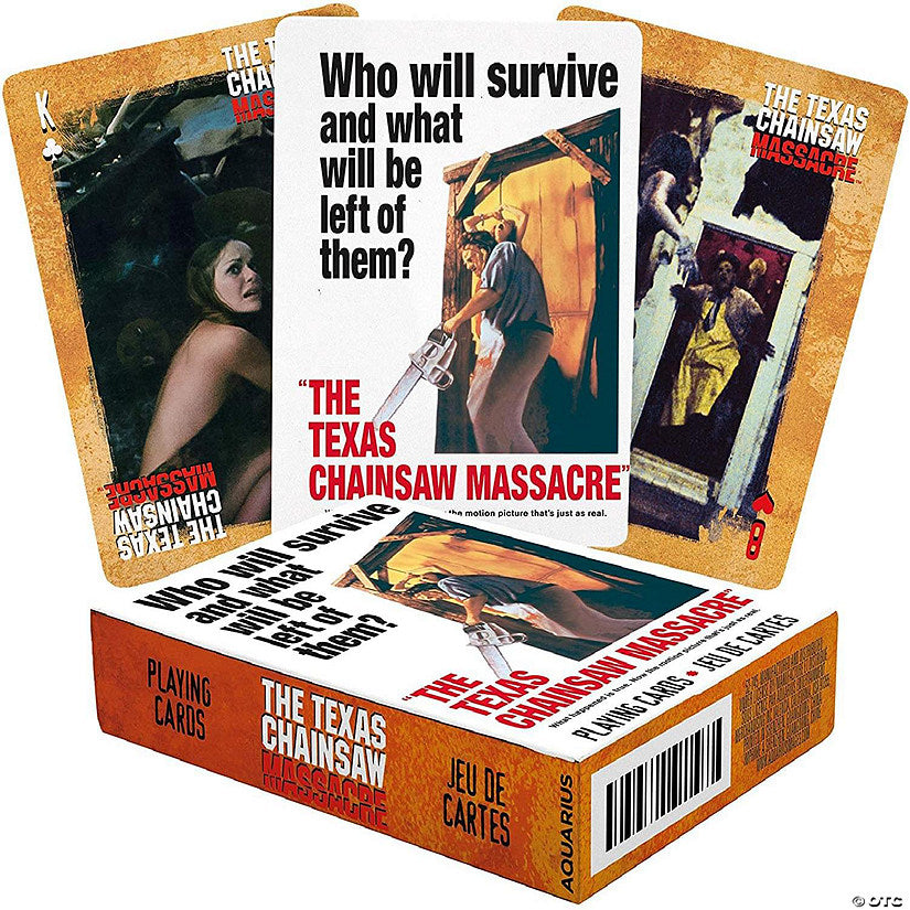 1 Piece(s): Texas Chainsaw Massacre Playing Cards | USA Decoration®