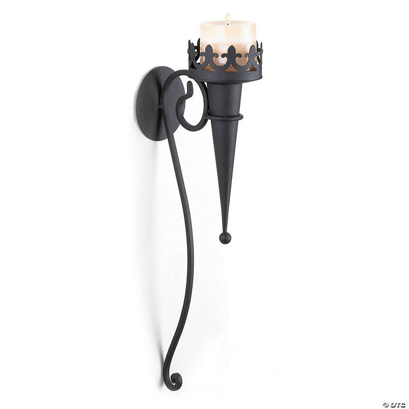 Gothic Candle Wall Sconce 18.75" Tall | USA Decoration®