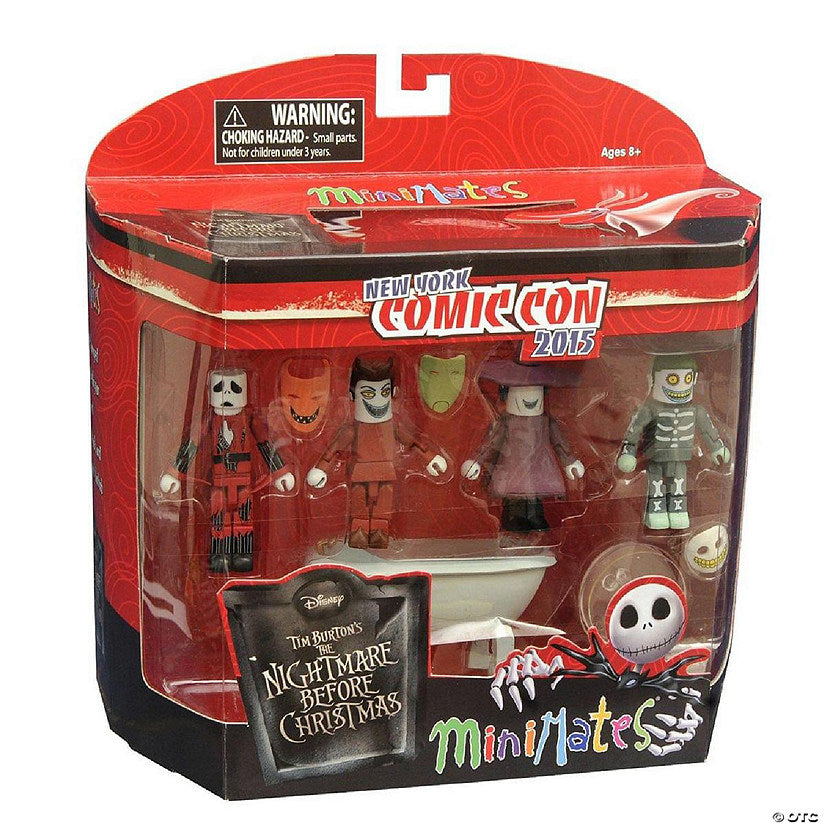 Minimate Nightmare Before Christmas NYCC 2015 Exclusive Action Figure Set | USA Decoration®