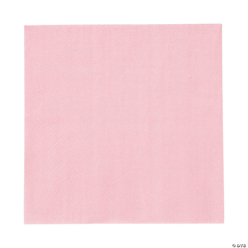 6" Bulk 50 Ct. Dusty Rose Disposable Paper Luncheon Napkins
