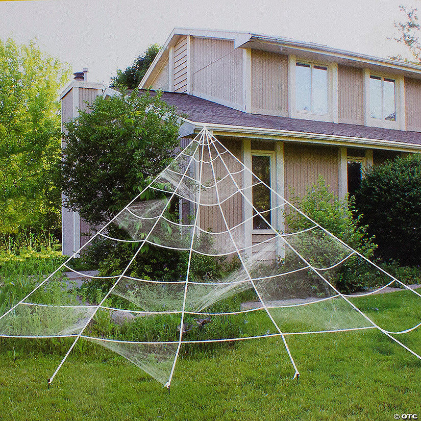 9.8' Giant Outdoor Spider Web Halloween Decoration | USA Decoration®