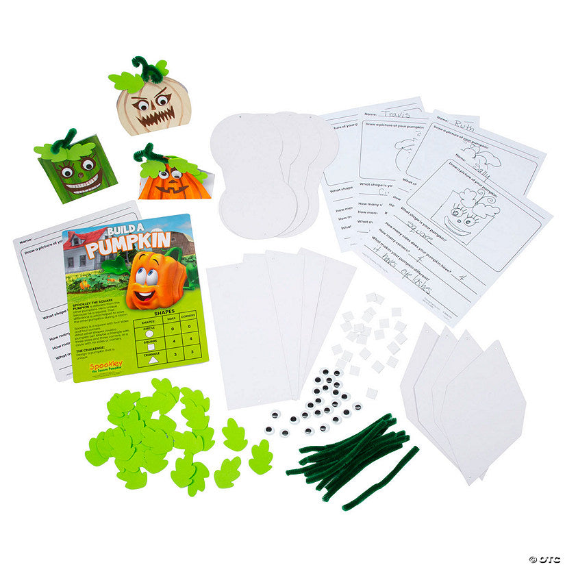 STEM Spookley the Square Pumpkin™ Learning Activity Kit - Makes 12 | USA Decoration®