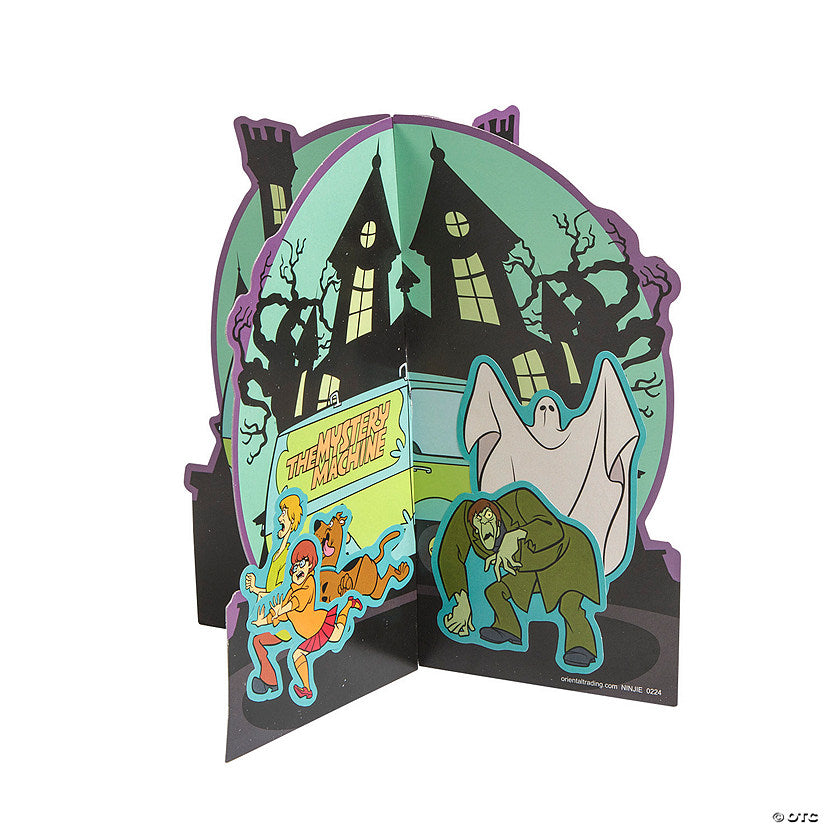 Per Dozen: 3D Scooby-Doo! Halloween Sticker Scenes - 12 Pc. | USA Decoration®