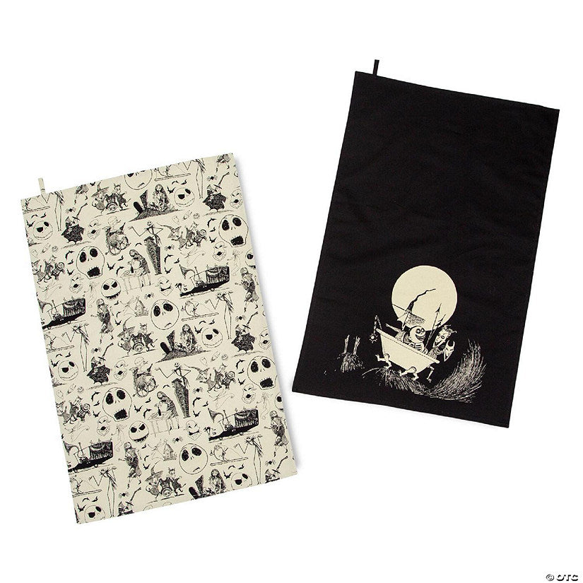 Disney The Nightmare Before Christmas Kitchen Tea Towel Set | USA Decoration®