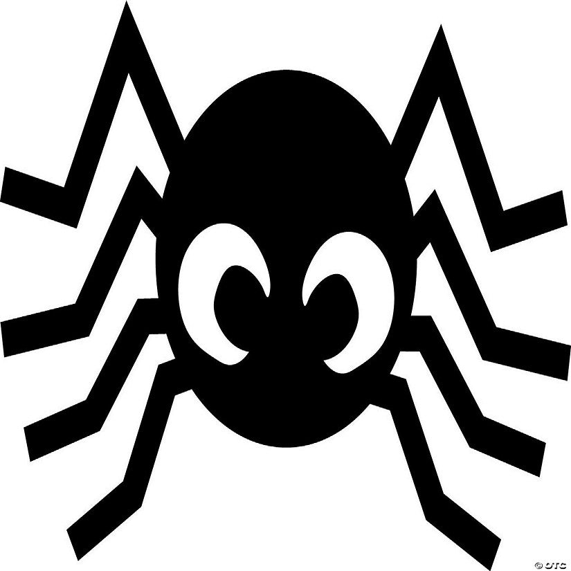 31 Piece(s): Creative Shapes Etc. - Large Single Color Construction Paper Craft Cut-out - Spider | USA Decoration®