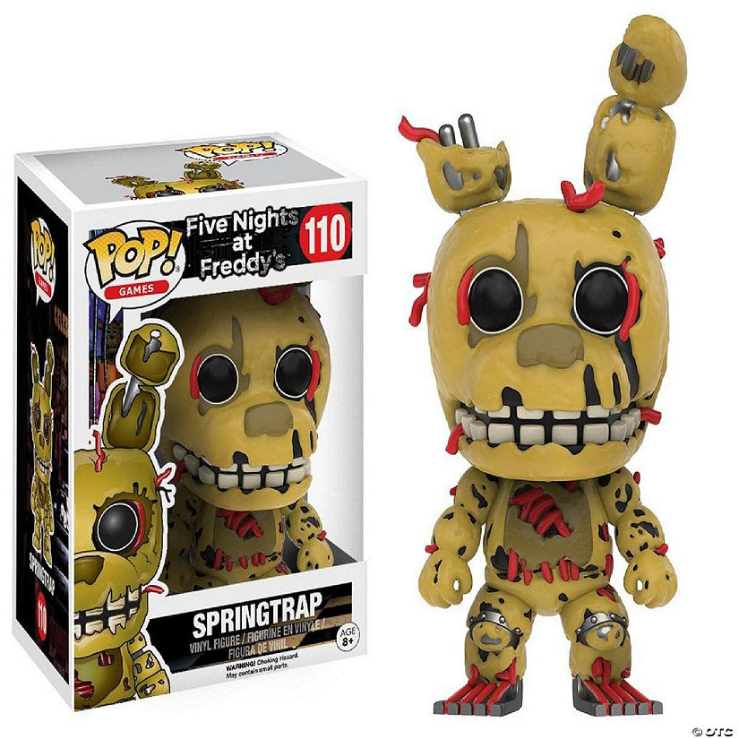 1 Piece(s): Five Nights At Freddy's POP Vinyl Figure: Springtrap | USA Decoration®
