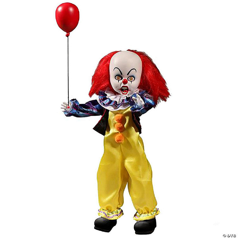 1 Piece(s): Mezco Toyz Living Dead Dolls IT 1990 Pennywise Collectible Doll | USA Decoration®