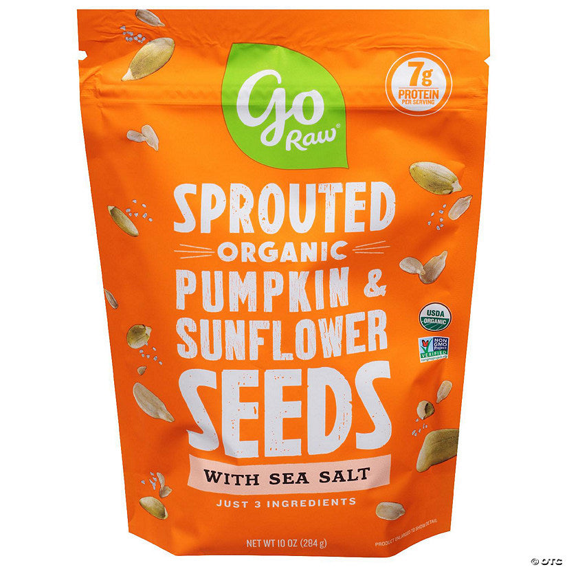 6 Piece(s): Go Raw Sprouted Sunflower Pumpkin S Organic 10 oz (Pack Of 6) | USA Decoration®