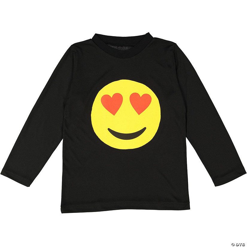 Smiling Heart Emoji T-Shirt - Kids XL