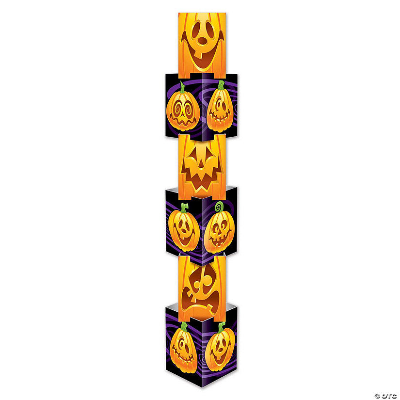 1 Set(s): Beistle - Jack-O-Lantern Column - 6 Pack | USA Decoration®