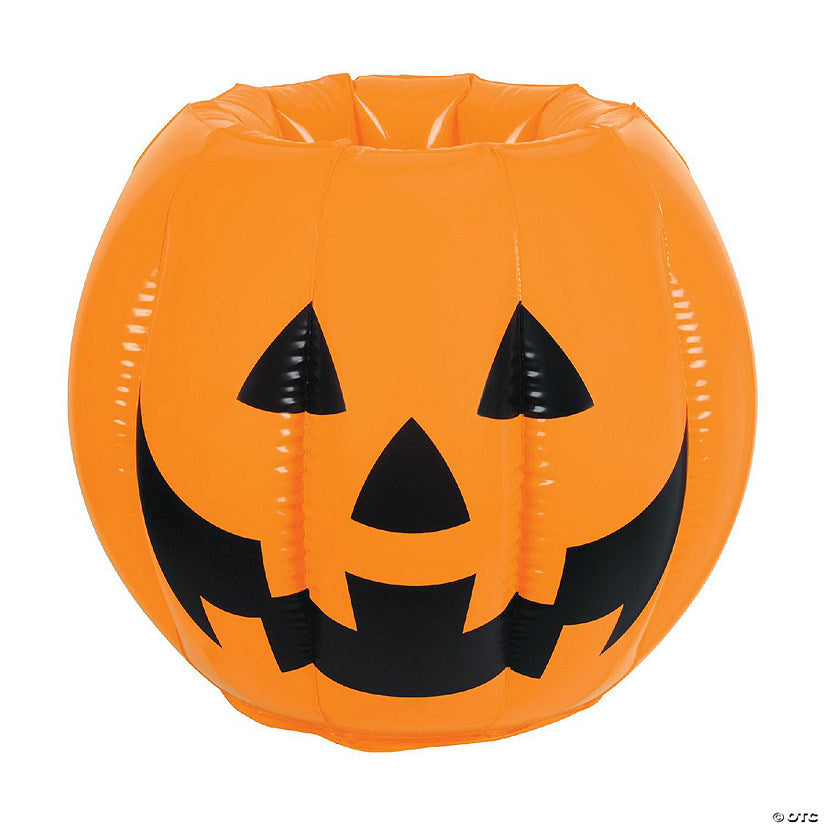 1 Set(s): Beistle - Inflatable Jack-O-Lantern Cooler - 6 Pack | USA Decoration®