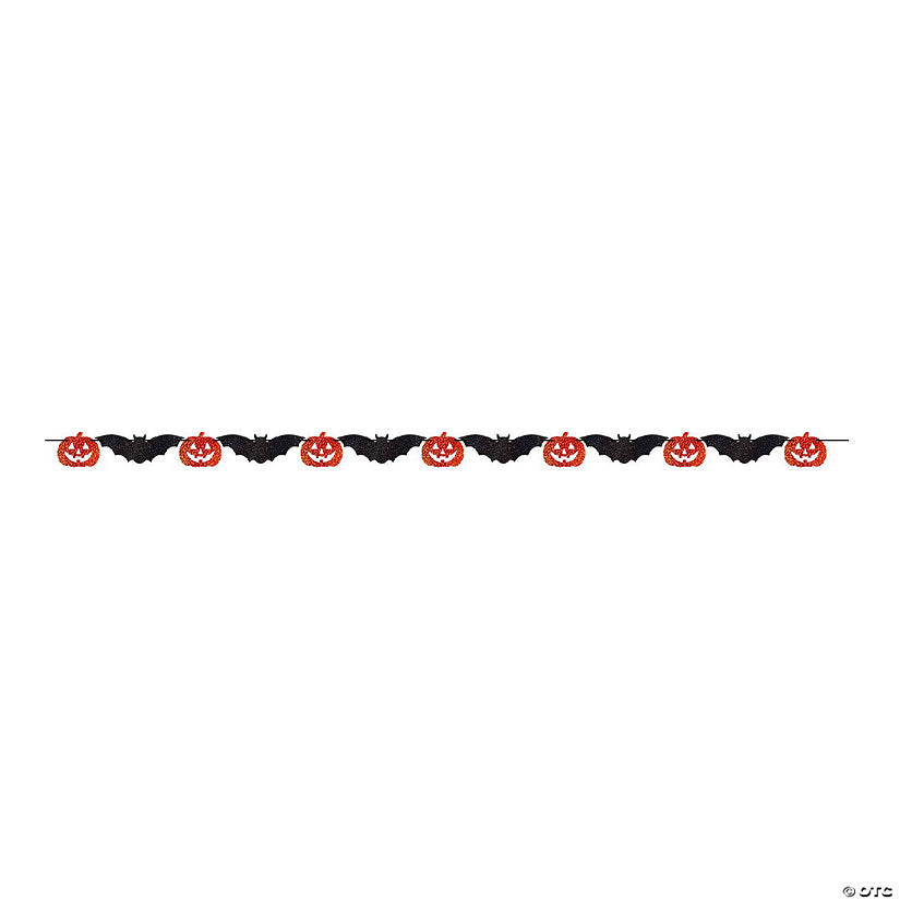 1 Set(s): Beistle - Pumpkin & Bat Streamer - 12 Pack | USA Decoration®