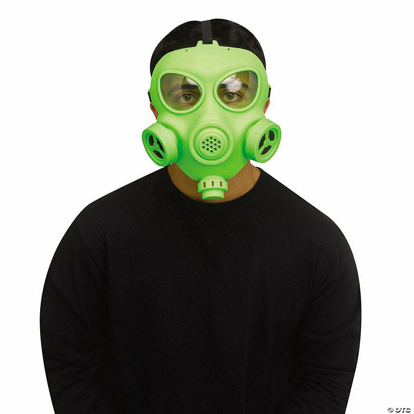 1 Piece(s): Adults Gas Mask Respirator Plasitc Full Face Mask - One Size | USA Decoration®