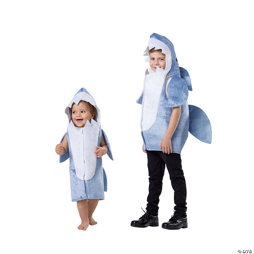1 Piece(s): Shark Costume - Kids T4 | USA Decoration®
