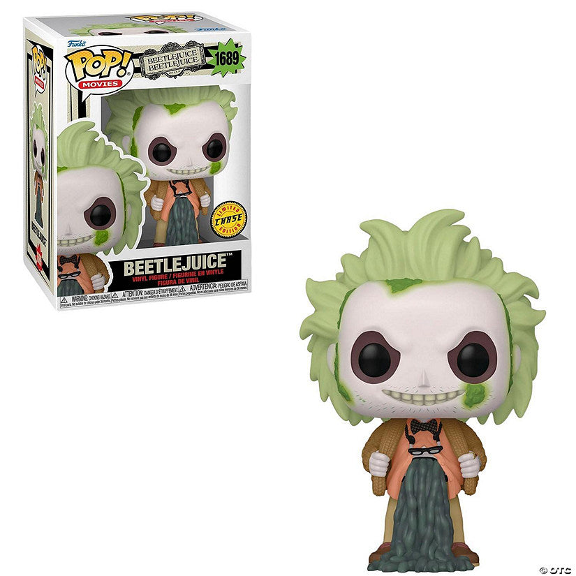 1 Piece(s): Funko Pop! Beetlejuice 2 -Beetlejuice #1689 - Chase Variant | USA Decoration®