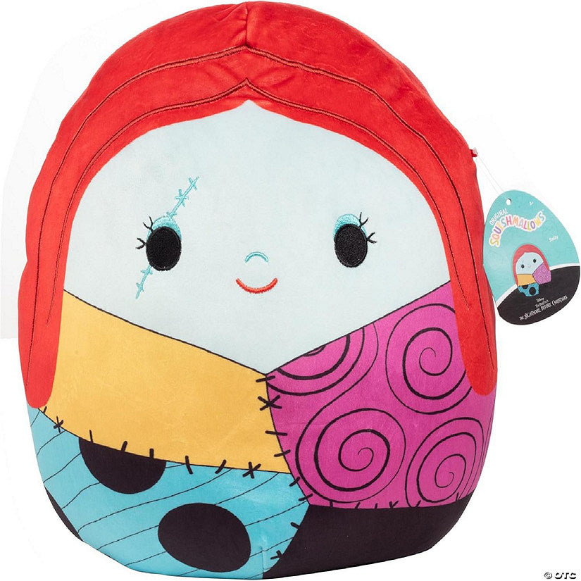 1 Piece(s): Squishmallows Original 14-Inch Large Sally - Nightmare Before Christmas - Official Jazwares Halloween Plush | USA Decoration®