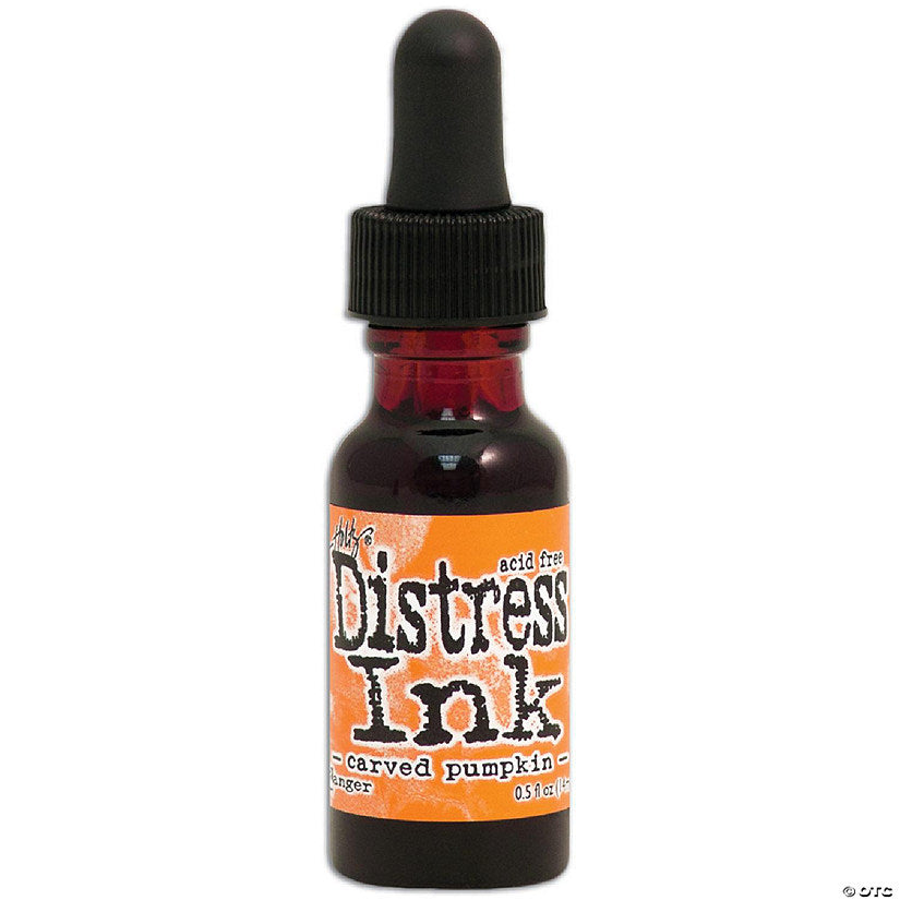 1 Piece(s): Tim Holtz Distress Pad Reinker-Carved Pumpkin | USA Decoration®