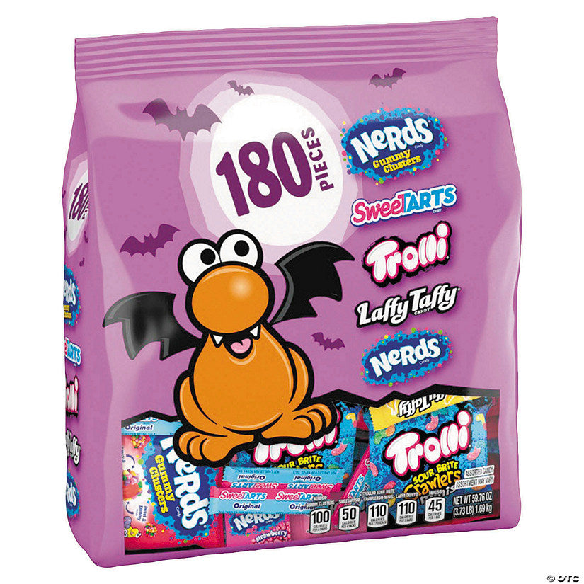 59.76 oz. Halloween Sweet & Tart Favorites Candy Mix - 180 Pc. | USA Decoration®