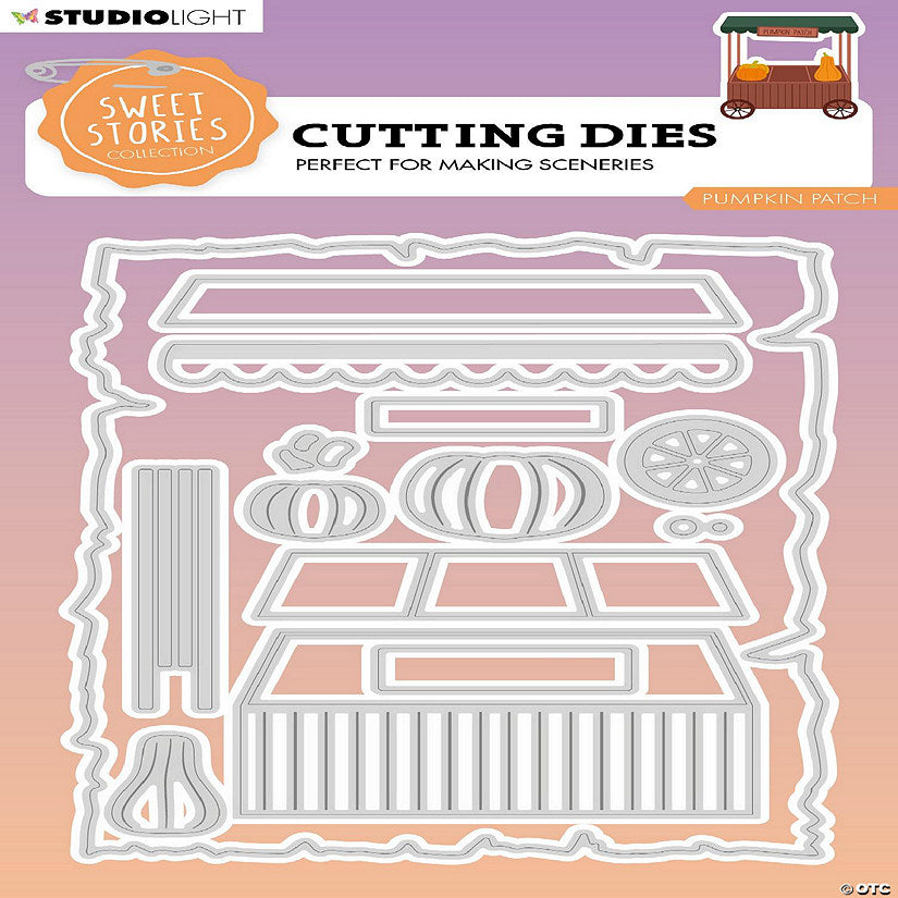 1 Piece(s): Studio Light Sweet Stories Cutting Die-Nr. 723, Pumpkin Patch | USA Decoration®