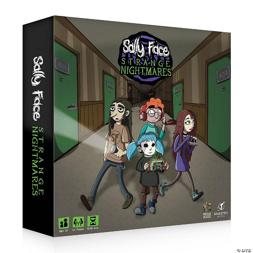 Maestro: Sally Face: Strange Nightmares Deluxe Cooperative Board Game, 1-5 Players | USA Decoration®