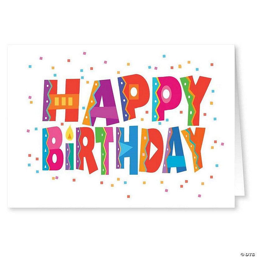 18 Piece(s): Stonehouse Collection Happy Birthday Cards - 12 Cards and Envelopes - Boxed Birthday Cards | USA Decoration®
