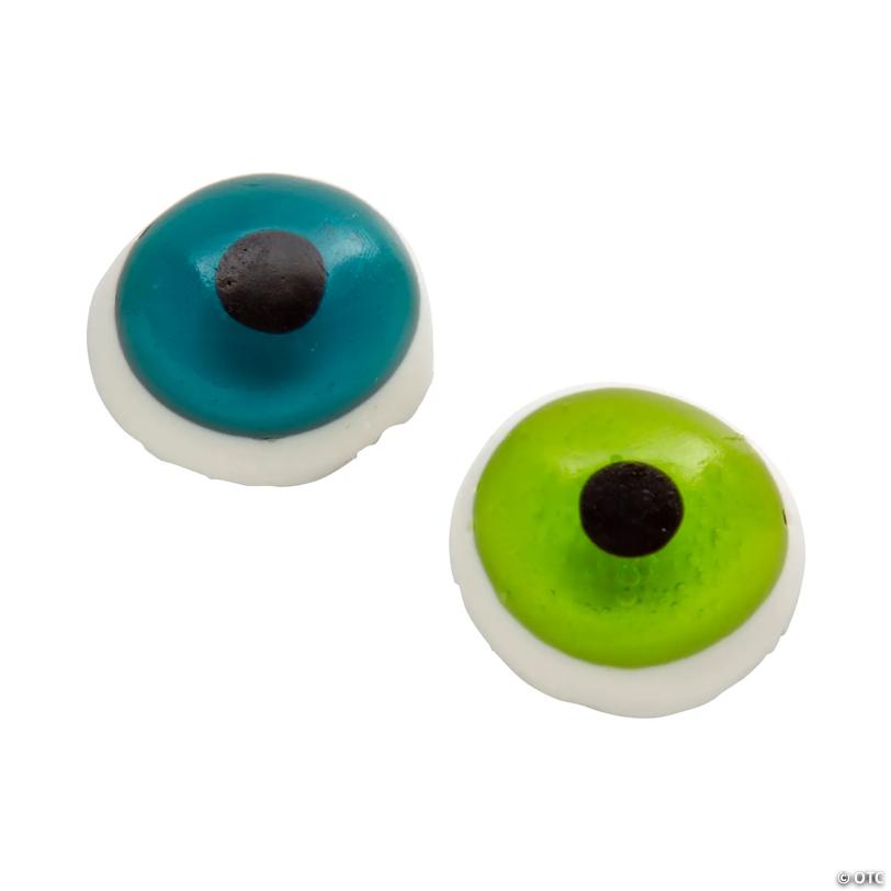 14 oz. Mixed Fruit-Flavored Eyeballs Gummy Candy - 40 Pc.