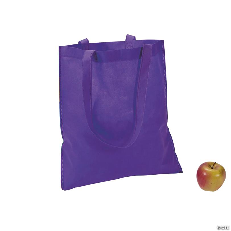 15" x 17" Large Nonwoven Tote Bags - 12 Pc.