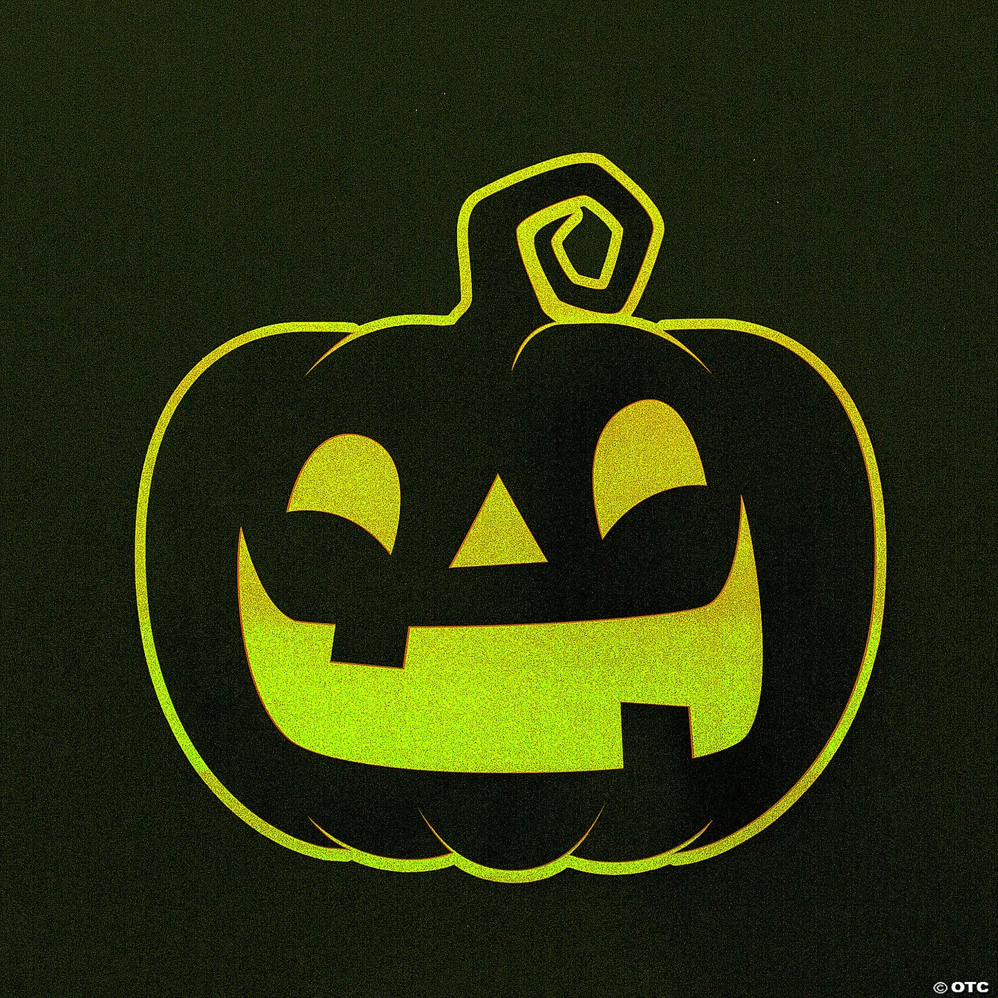 16 1/2" x 16" Glow-in-the-Dark Halloween Jack-O-Lantern Cutouts - 6 Pc.
